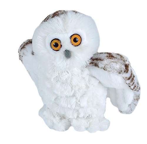 Wild Republic 10834 10849 - Plüsch Schnee Eule, 20 cm, Schneeeule von WILD REPUBLIC