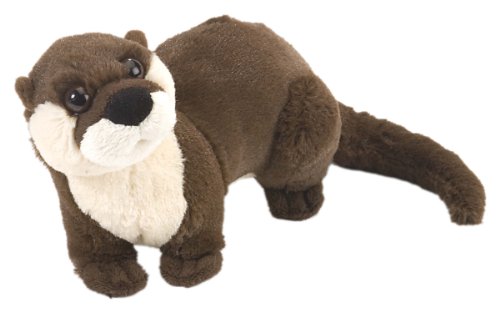 Wild Republic 10859 10879 Plüsch Fisch Otter, Cuddlekins Kuscheltier, Plüschtier, 20 cm von WILD REPUBLIC