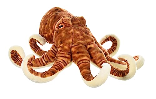 Wild Republic Cuddlekins Krake, Stofftier, Baby-Geschenk für Mädchen und Jungen, Kinder Plüschtier, Kuscheltier Für Babys, Spielzeug aus Recyclingmaterial, 30 cm von Wild Republic