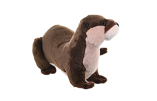 Wild Republic 10949 10944 Plüsch Fluss-Otter, Cuddlekins Kuscheltier, Plüschtier, 30 cm von WILD REPUBLIC