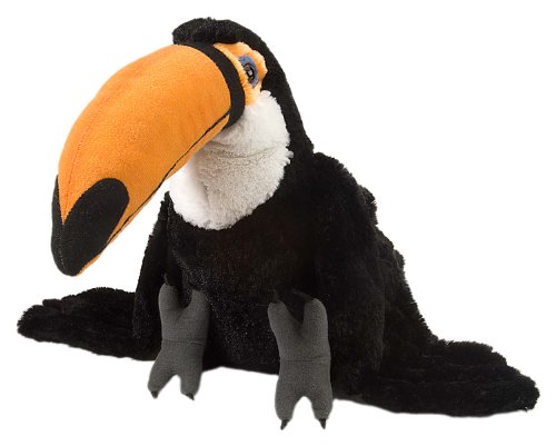 Wild Republic 10959 Toucan Peluches Tier Cuddlekins, Riesentukan, 12" von WILD REPUBLIC