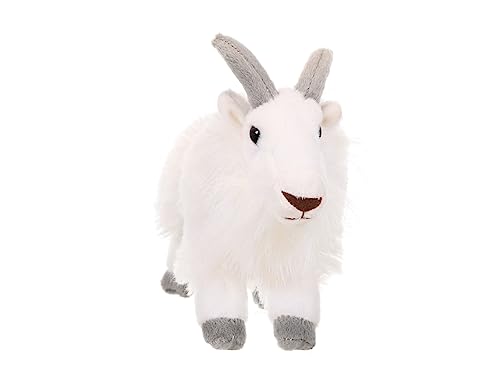 Wild Republic 11473 - Plüsch-Bergziege Cuddlekins Mini, 20 cm von WILD REPUBLIC