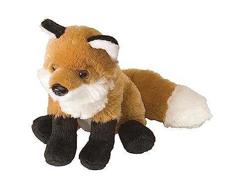 Wild Republic 10962 Plüsch Fuchs, Cuddlekins Kuscheltier, Plüschtier, 20cm von WILD REPUBLIC