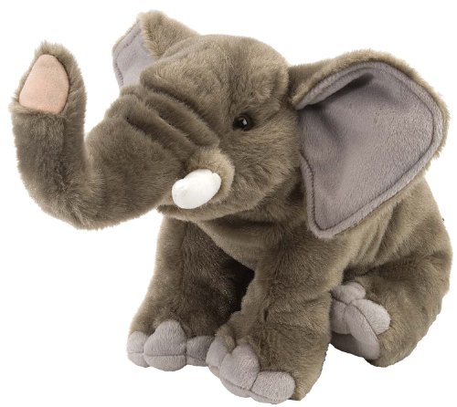 Wild Republic 11498 Peluches Cuddlekins, Afrikanischer Elefant, 30 cm von WILD REPUBLIC