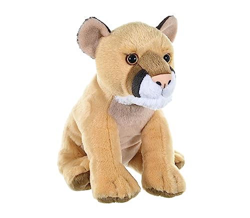 Wild Republic 11515 - Plüschtier Cuddlekins Berglöwe, 30 cm von WILD REPUBLIC