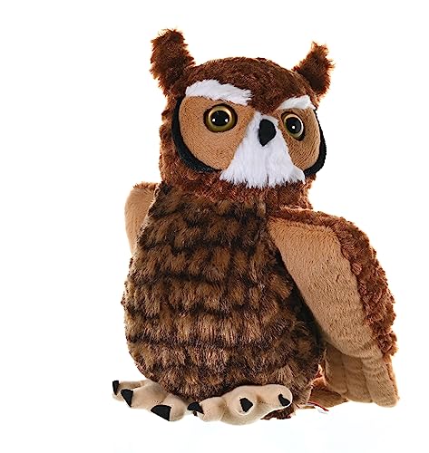 Wild Republic 11958 12310 Plüsch Eule, Cuddlekins Kuscheltier, Plüschtier, 30 cm von WILD REPUBLIC