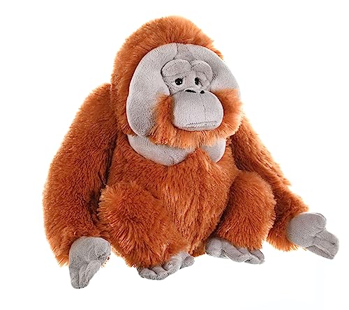 Wild Republic 11505 12250 Plüsch Orangutan, Cuddlekins Kuscheltier, Plüschtier, 30 cm, Polyester. von WILD REPUBLIC