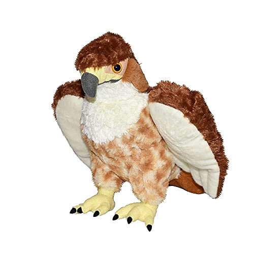 Wild Republic Cuddlekins Roter Schwanzfalke, Stofftier, Baby-Geschenk für Mädchen und Jungen, Kinder Plüschtier, Kuscheltier Für Babys, Spielzeug aus Recyclingmaterial, 30 cm von Wild Republic