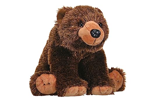 Wild Republic 12832 Cuddlekins, Grizzlybär, 30 cm von WILD REPUBLIC