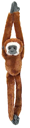 Wild Republic 14474 15259 - Hanging Monkey Gibbon Plüsch-Affe, 51 cm von WILD REPUBLIC