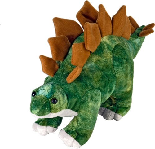 Wild Republic 14498 15489 - Dinosauria Plüsch Stegosaurus, 25 cm von WILD REPUBLIC