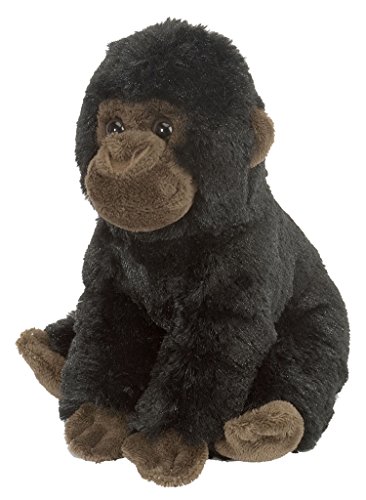 Wild Republic 16613 15311 Plüsch Baby Gorilla, Cuddlekins Kuscheltier, Plüschtier, 20cm von WILD REPUBLIC