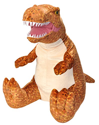 Wild Republic - 15384 - Cuddlekins Jumbo T-Rex, Plüsch, sitzend, 76cm x 67cm x 30cm von WILD REPUBLIC