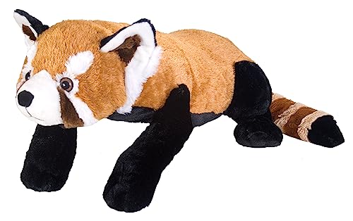 Wild Republic 15945 17956 Jumbo Plüsch Kleiner Panda, großes Kuscheltier, Plüschtier, Cuddlekins, 76 cm von WILD REPUBLIC