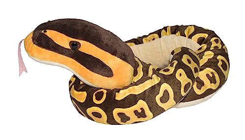 Wild Republic 19151 20728 Pitón Real Peluches Snakess Königspython Schlange Plüsch, 137 cm von WILD REPUBLIC