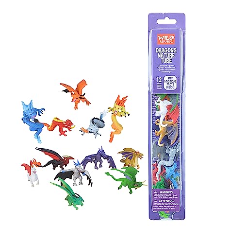 Wild Republic 19343 20847 Figuren-Spielset, Mehrfarbig, Drachen, [Gemischt] von WILD REPUBLIC