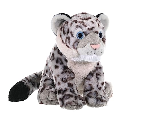 Wild Republic Cuddlekins Schneeleopardenjunges, Stofftier, Baby-Geschenk für Mädchen und Jungen, Kinder Plüschtier, Kuscheltier Für Babys, Spielzeug aus Recyclingmaterial, 30 cm von WILD REPUBLIC