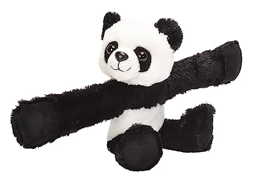 Wild Republic 18088 Huggers Schnapparmband Kuscheltier, Plüschtier, Panda 20 cm von WILD REPUBLIC