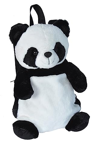 Wild Republic 19355 20881 Panda Plüschtier, Kuscheltier Rucksack, Stofftier, 36 cm, Multi von WILD REPUBLIC