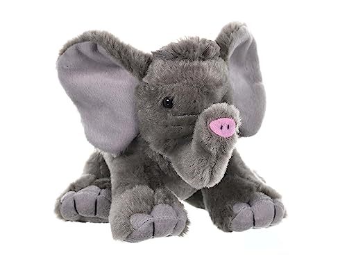 Wild Republic 10733 10831 Plüsch Afrikanisches Elefanten Baby Cuddlekins Kuscheltier, Plüschtier, 20 cm von Wild Republic