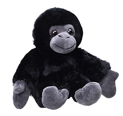 Wild Republic 21168 Republic Hug'ems Plüschtier, Kuscheltier, Gorilla 18cm von WILD REPUBLIC