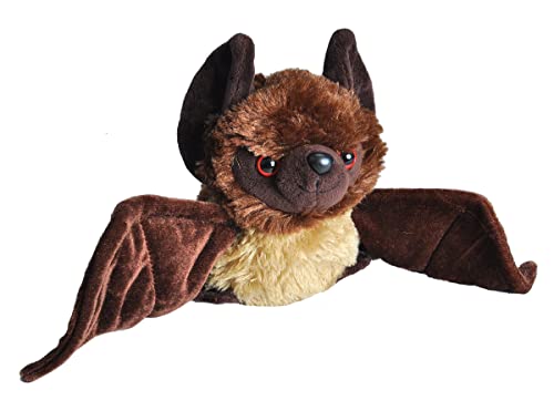 Wild Republic 21275 Hug 'ems Plüschtier, Kuscheltier, Fledermaus 18 Cm von WILD REPUBLIC