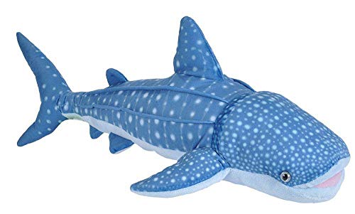 Wild Republic Living Ocean Walhai, Wal-Kuscheltier, Schlaftier für Babys, Gastgeschenk für die nächste Babyparty, Füllung und Stoff aus recycelten Wasserflaschen, 66 cm von Wild Republic