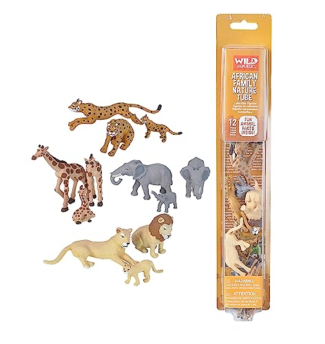 Wild Republic 21668 Figuren-Spielset, Mehrfarbig, Afrika -Familie von WILD REPUBLIC