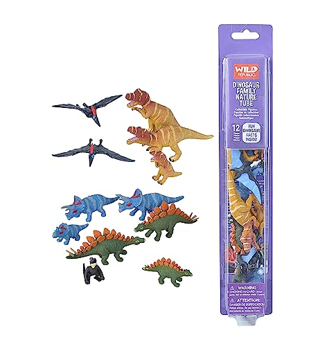 Wild Republic 21670 Figuren-Spielset, Mehrfarbig, Dinosaurierfamilie von WILD REPUBLIC