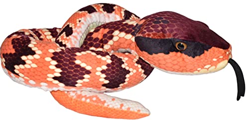 Wild Republic 23529 Östlicher Cottonmouth II Tier Plush Snake-54, Small von WILD REPUBLIC