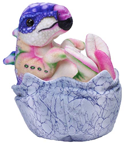 Wild Republic Dinosaur IV Baby Egg Stegosaurus, Dinosaurier, Mädchen und Jungs Geschenk, Schmusetier für Babys, Nachhaltiges Kuscheltier mit Einer Füllung aus recycelten Wasserflaschen, 20 cm von Wild Republic