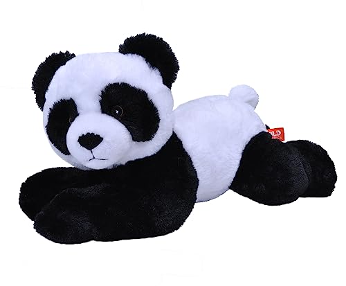 Wild Republic Ecokins Panda, Kuscheltier aus Stoff, Nachhaltiges Spielzeug, Baby Geschenk zur Geburt von Jungen und Mädchen, Stofftier 30 cm von WILD REPUBLIC