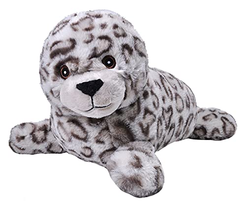 Wild Republic Ecokins Hafensiegel, Kuscheltier aus Stoff, Nachhaltiges Spielzeug, Baby Geschenk zur Geburt von Jungen und Mädchen, Stofftier 30 cm von WILD REPUBLIC