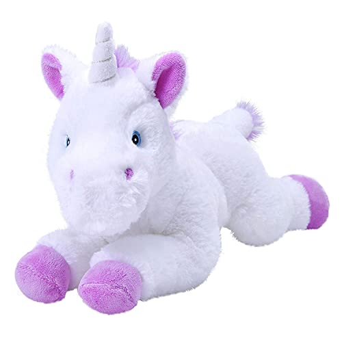 Wild Republic Ecokins Einhorn, Kuscheltier aus Stoff, Nachhaltiges Spielzeug, Baby Geschenk zur Geburt von Jungen und Mädchen, Stofftier 30 cm von WILD REPUBLIC