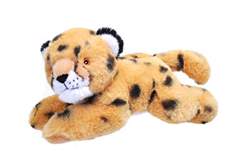 Wild Republic Ecokins Mini Gepard, Kuscheltier aus Stoff, Nachhaltiges Spielzeug, Baby Geschenk zur Geburt von Jungen und Mädchen, Stofftier 20 cm von WILD REPUBLIC