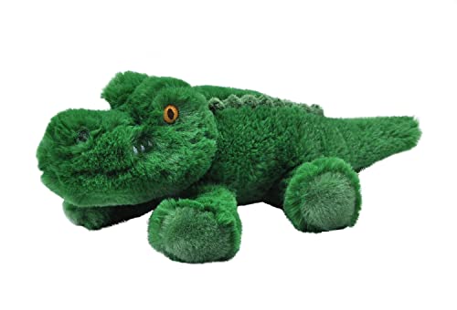 Wild Republic Ecokins Mini Alligator, Kuscheltier aus Stoff, Nachhaltiges Spielzeug, Baby Geschenk zur Geburt von Jungen und Mädchen, Stofftier 20 cm von WILD REPUBLIC