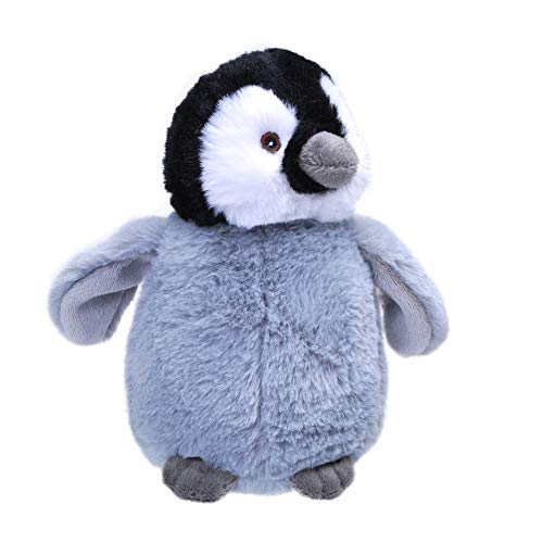 Wild Republic Ecokins Mini Kaiserpinguin-Küken, Kuscheltier aus Stoff, Nachhaltiges Spielzeug, Baby Geschenk zur Geburt von Jungen und Mädchen, Stofftier 20 cm von Wild Republic