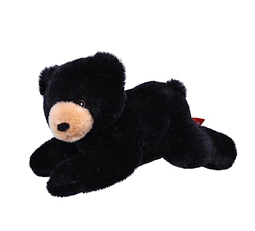 Wild Republic Ecokins Mini Schwarzbär, Kuscheltier aus Stoff, Nachhaltiges Spielzeug, Baby Geschenk zur Geburt von Jungen und Mädchen, Stofftier 20 cm, Black von WILD REPUBLIC