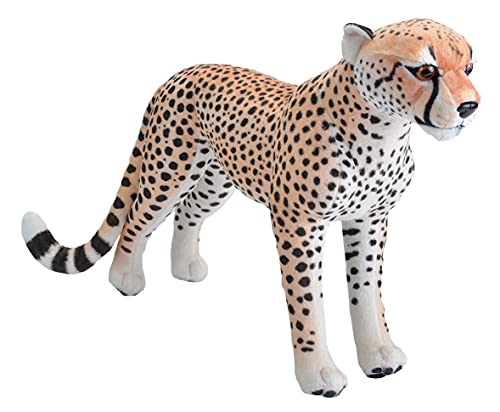 Wild Republic 25076 Living Earth Cheetah Kuscheltier, Plüschtier, 38 cm von Wild Republic