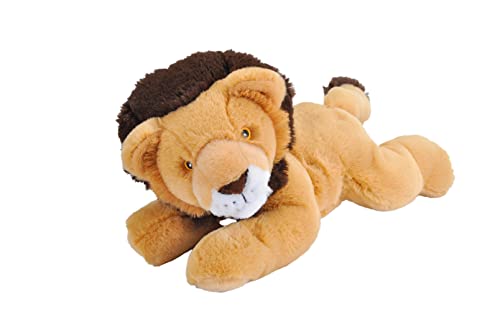 Wild Republic Ecokins Löwe, Kuscheltier aus Stoff, Nachhaltiges Spielzeug, Baby Geschenk zur Geburt von Jungen und Mädchen, Stofftier 30 cm von WILD REPUBLIC