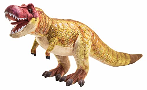 Wild Republic Artist Collection Dino T-Rex, Geschenk für Kinder, 38 cm, Plüschtier, Füllmaterial besteht aus versponnenen recycelten Wasserflaschen von WILD REPUBLIC