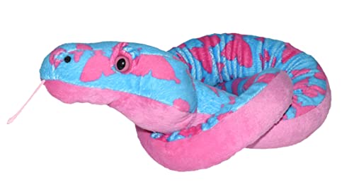 Wild Republic 89094 Snakesss, Serpiente de Diseño Butterfly Peluches (-) (-) Plush Snake-54, Schmetterling, 54" von Wild Republic