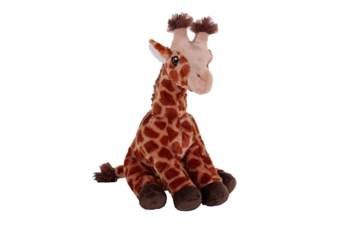 Wild Republic Cuddlekins Eco Giraffenbaby, Kuscheltier, 30 cm, Plüschtier, Füllung besteht aus gesponnenen recycelten Wasserflaschen, umweltfreundlich, Giraffenkalb von WILD REPUBLIC