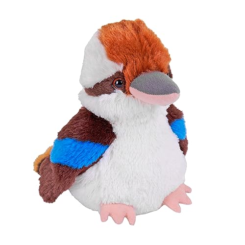 Wild Republic Kookaburra, Cuddlekins Mini, Stofftier, 20 cm, Plüschtier, Geschenk für Kinder, Füllung besteht aus gesponnenen recycelten Wasserflaschen von WILD REPUBLIC