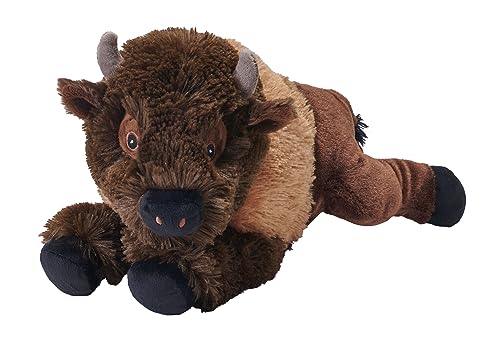 Wild Republic Ecokins Bison, Kuscheltier aus Stoff, Nachhaltiges Spielzeug, Baby Geschenk zur Geburt von Jungen und Mädchen, Stofftier 30 cm, Brown, 12" Wild Republic Ecokins Bison, Kuscheltier aus Stoff, Nachhaltiges Spielzeug, Baby Geschenk zur Geburt von Jungen und Mädchen, Stofftier 30 cm, Brown, 12" von WILD REPUBLIC