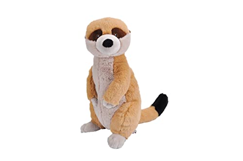 Wild Republic Ecokins Erdmännchen, Kuscheltier aus Stoff, Nachhaltiges Spielzeug, Baby Geschenk zur Geburt von Jungen und Mädchen, Stofftier 30 cm von Wild Republic