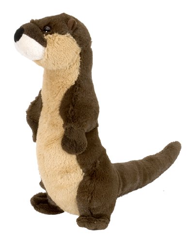 Wild Republic 12397 Cuddlekins Mini Fluss Otter Stehend (-) Tier Plüsch, S von Wild Republic