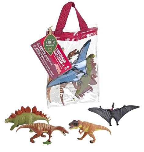 Wild Republic Green Polybag Dinosaurier, Spielfiguren, Bildungsspielzeug, Umweltfreundlich von Wild Republic