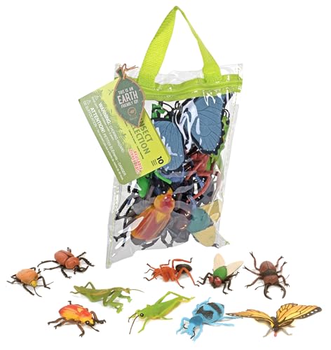 Wild Republic Green Polybag Insekten, Spielfiguren, Bildungsspielzeug, Umweltfreundlich von WILD REPUBLIC