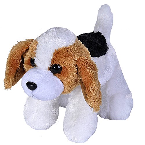 Wild Republic Hug'ems Plüschtier, Kuscheltier, Hund Beagle 18cm von WILD REPUBLIC